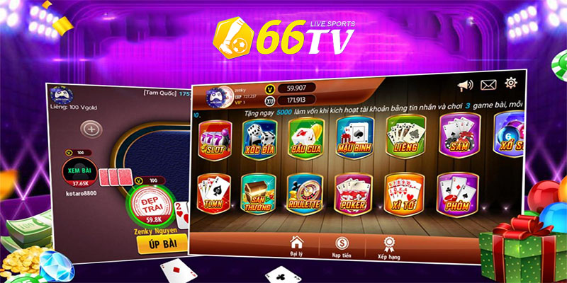 Game bài đổi thưởng 66tv | Sân chơi game bài đẳng cấp nhất